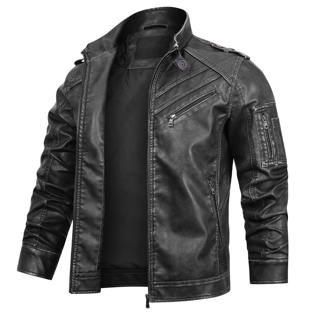 Miles | Chaqueta de Cuero Formal Para Hombre